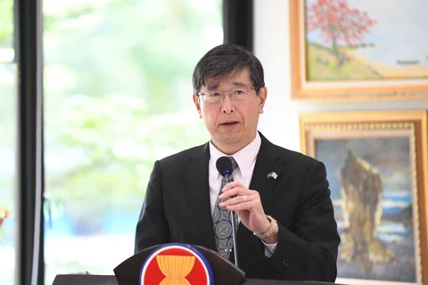 Đại sứu Nhật Bản tại ASEAN Chiba Akira. (Ảnh: Ban Thư ký ASEAN)