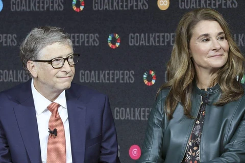 Vợ chồng tỷ phú Bill Gates. (Nguồn: Getty images)