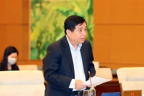 Bộ trưởng Bộ Kế hoạch và Đầu tư Nguyễn Chí Dũng. (Ảnh: Trọng Đức/TTXVN) 