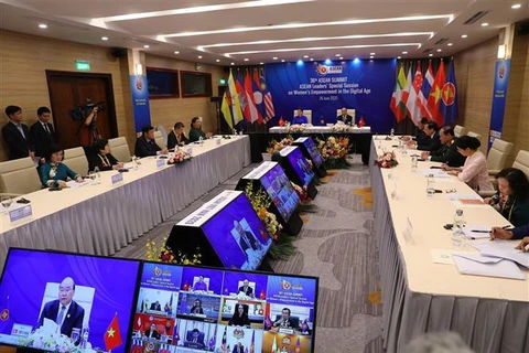Quang cảnh một phiên họp trong chương trình Hội nghị Cấp cao ASEAN lần thứ 36. (Ảnh: TTXVN)