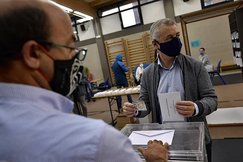 Bầu cử tại Basque. (Nguồn: AP)