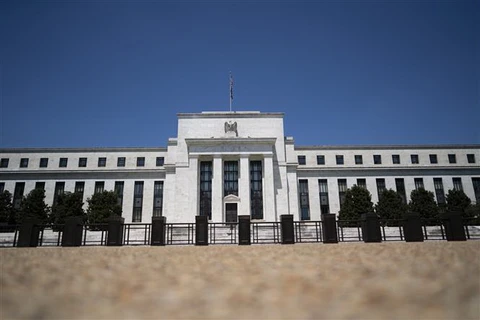 Trụ sở Ngân hàng Dự trữ Liên bang Mỹ (Fed) tại Washington, D.C., Mỹ. (Ảnh: THX/TTXVN)