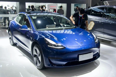 Mẫu ôtô điện Model 3. (Nguồn: Getty Images)