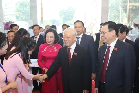 Tổng Bí thư dự khai mạc Đại hội đại biểu Đảng bộ thành phố Hà Nội