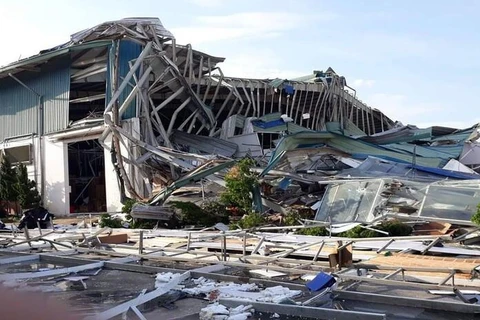 Sập mái nhà xưởng của công ty thép Hòa Phát Dung Quất, 3 người tử vong