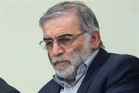 Nhà khoa học hạt nhân của Iran Mohsen Fakhrizadeh tại Tehran ngày 23/1/2019. (Ảnh: AFP/TTXVN)