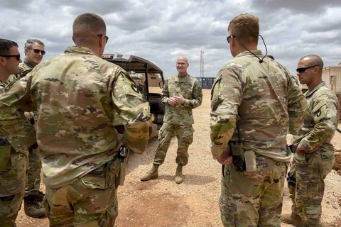 Binh lính Mỹ tại Somalia hồi tháng 9/2020. (Nguồn: AP)