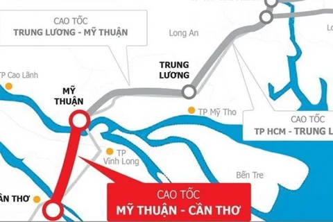 Liên danh Tổng công ty 36 trúng thầu tại cao tốc Mỹ Thuận-Cần Thơ