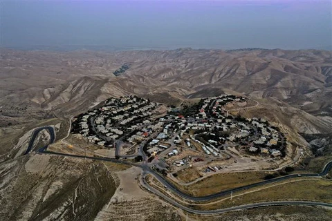 Toàn cảnh khu định cư Alon của Israel ở phía đông Jerusalem thuộc khu Bờ Tây bị chiếm đóng. (Ảnh: AFP/ TTXVN)