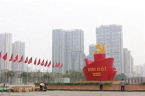 [Video] Đại hội XIII của Đảng diễn ra trong thời tiết rét, có mưa