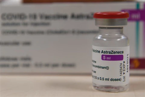 Vắcxin ngừa COVID-19 của AstraZeneca. (Ảnh: AFP/TTXVN)