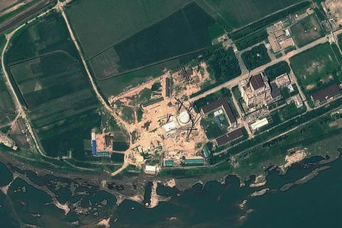 Hình ảnh vệ tinh chụp tổ hợp hạt nhân Yongbyon ở Triều Tiên. (Ảnh: AFP/TTXVN)