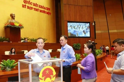 [Video] Quốc hội bầu 3 Phó Chủ tịch bằng hình thức bỏ phiếu kín