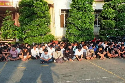 Công an Tiền Giang khởi tố 11 bị can trong vụ đua xe trái phép