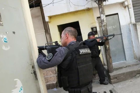 Cảnh sát Brazil. (Nguồn: Reuters)