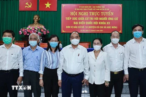 [Video] Chủ tịch nước tiếp xúc cử tri Thành phố Hồ Chí Minh