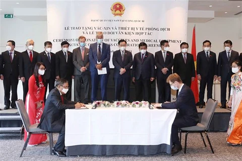 Doanh nghiệp Việt Nam ký nhiều thỏa thuận với đối tác Bỉ và EU