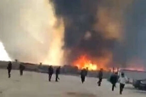 Nổ và hỏa hoạn do rò rỉ khí hóa lỏng ở Trung Quốc, 8 người tử vong
