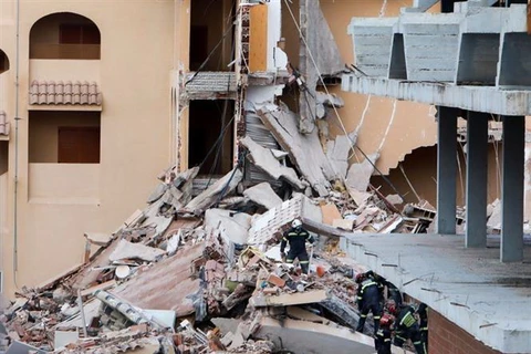 Nga: Sập nhà hai tầng do nổ khí gas khiến 3 người thiệt mạng 