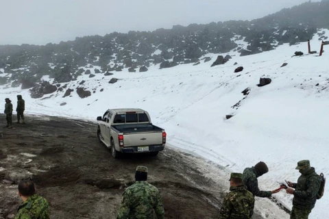 Lở tuyết làm 4 người thiệt mạng trên đỉnh núi lửa ở Ecuador