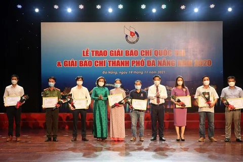 TTXVN đoạt giải Nhất Giải Báo chí thành phố Đà Nẵng năm 2020