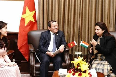 Việt Nam và Ấn Độ đẩy mạnh hợp tác văn hóa và giao lưu nhân dân