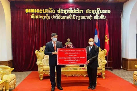 Quảng Ninh hỗ trợ tỉnh Luang Prabang trong công tác phòng COVID-19