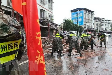 Trung Quốc: Động đất có độ lớn 5,5 làm rung chuyển tỉnh Vân Nam 
