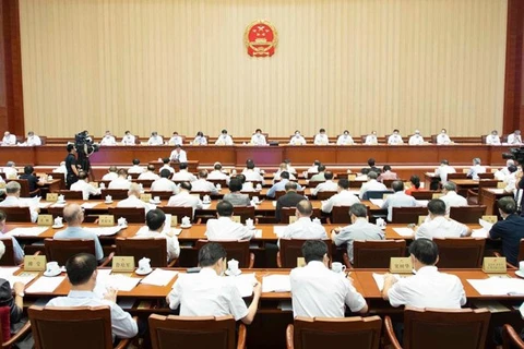 Ủy ban thường vụ Quốc hội Trung Quốc bắt đầu phiên họp thứ 33