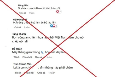 Tuyên Quang xử phạt 6 người cung cấp tin xúc phạm cảnh sát giao thông
