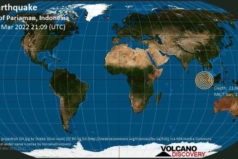 Xảy ra 2 trận động đất mạnh tại Indonesia, chưa có cảnh báo sóng thần