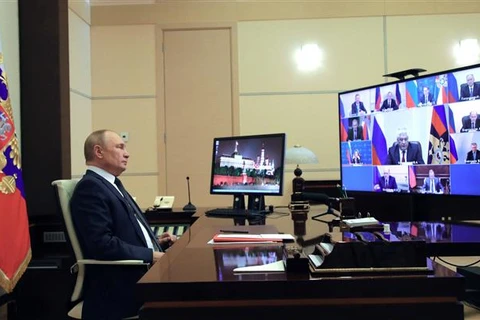 Hội đồng An ninh Liên bang Nga họp về mối đe dọa an ninh trong nước 