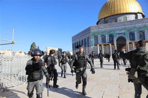 Căng thẳng tái diễn giữa Israel và Palestine tại khu đền thờ Al Aqsa