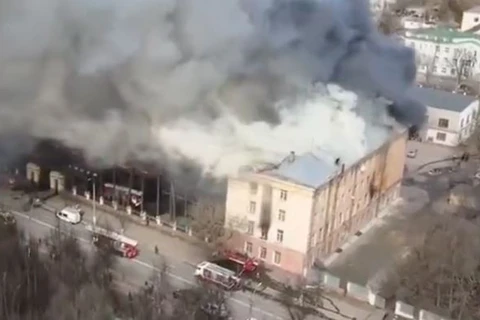 Hỏa hoạn tại viện nghiên cứu quân sự ở Nga, 7 người tử vong