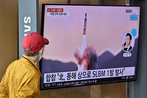 Hàn Quốc công bố thông số vụ phóng tên lửa mới nhất của Triều Tiên