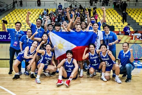 Bóng rổ nữ Philippines nỗ lực bảo vệ ngôi vô địch tại SEA Games 31