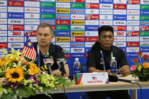 SEA Games 31: Tuyển bóng đá U23 Malaysia hướng tới vị trí đầu bảng B