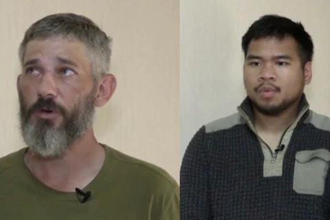 Truyền hình Nga tung hình ảnh về tù binh Andy Huynh bị bắt ở Ukraine
