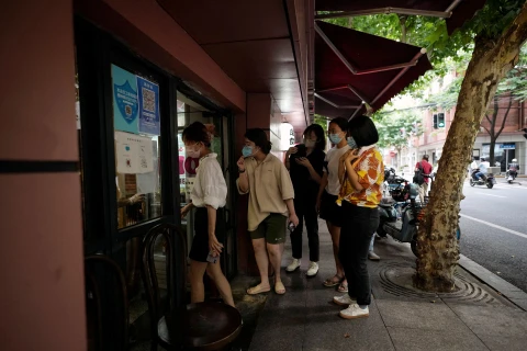 Trung Quốc: Các nhà hàng và quán ăn tại Thượng Hải mở cửa trở lại