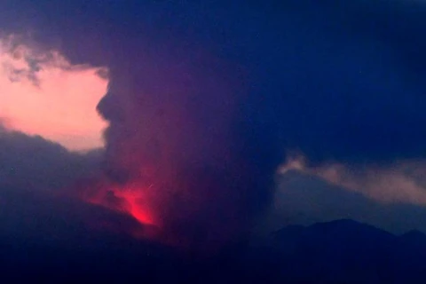Nhật Bản: Núi lửa Sakurajima phun trào ngày thứ 2 liên tiếp 