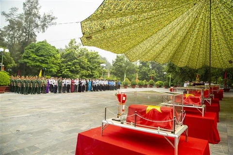 Tỉnh Tây Ninh tổ chức truy điệu và an táng 255 hài cốt liệt sỹ 