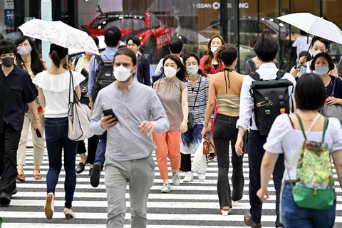 Nhật Bản ghi nhận số ca mắc COVID-19 ở mức cao kỷ lục mới