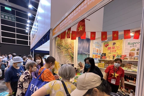 Hội chợ thực phẩm Hong Kong: Đặc sản Việt "hút" thực khách