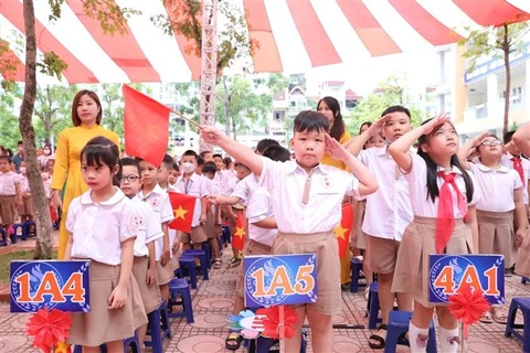 Hơn 2,2 triệu học sinh Thủ đô Hà Nội hân hoan mừng năm học mới