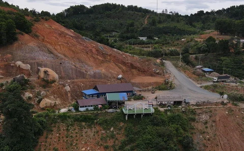 Bình Thuận xử lý xây dựng trái phép trạm dừng chân trên đèo Đại Ninh