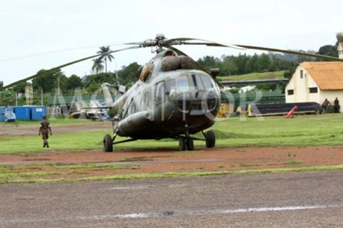 Máy bay Uganda rơi ở Congo khiến ít nhất 22 người thiệt mạng