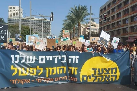 Israel: Tuần hành quy mô lớn kêu gọi hành động chống biến đổi khí hậu