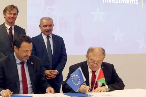 EU-Palestine ký thỏa thuận đầu tư, tài chính trị giá hơn 80 triệu euro