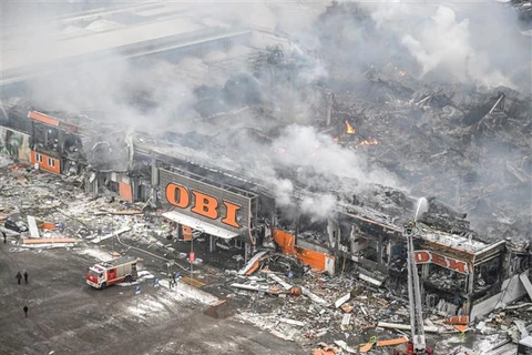 Nga bắt đối tượng tình nghi gây hỏa hoạn tại trung tâm thương mại 