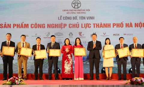 33 sản phẩm của Hà Nội được công nhận sản phẩm công nghiệp chủ lực